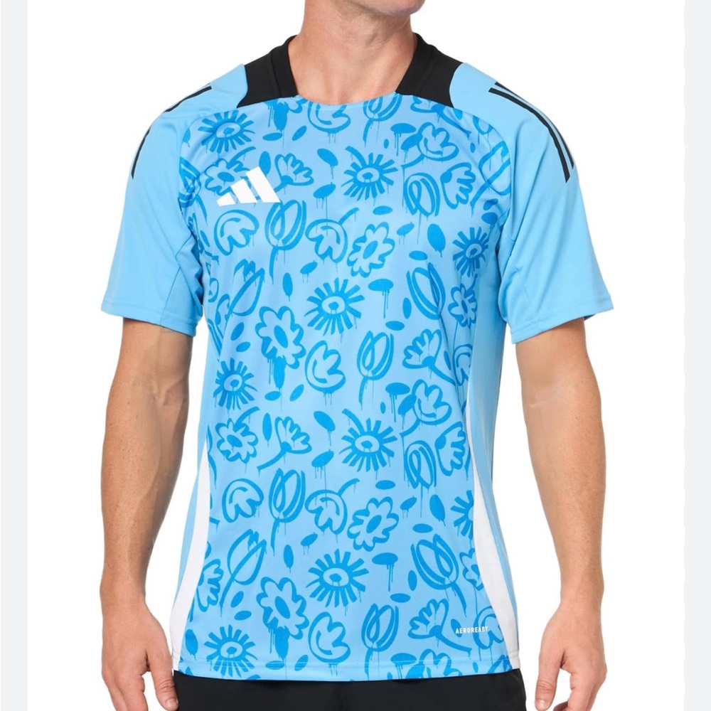 Adidas Men's Tiro Prime Blue Jersey Size Medium
